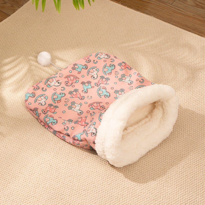Blanket Sleeping Bag Nest Cat Warm Artifact Surrounded