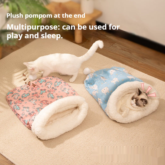 Blanket Sleeping Bag Nest Cat Warm Artifact Surrounded