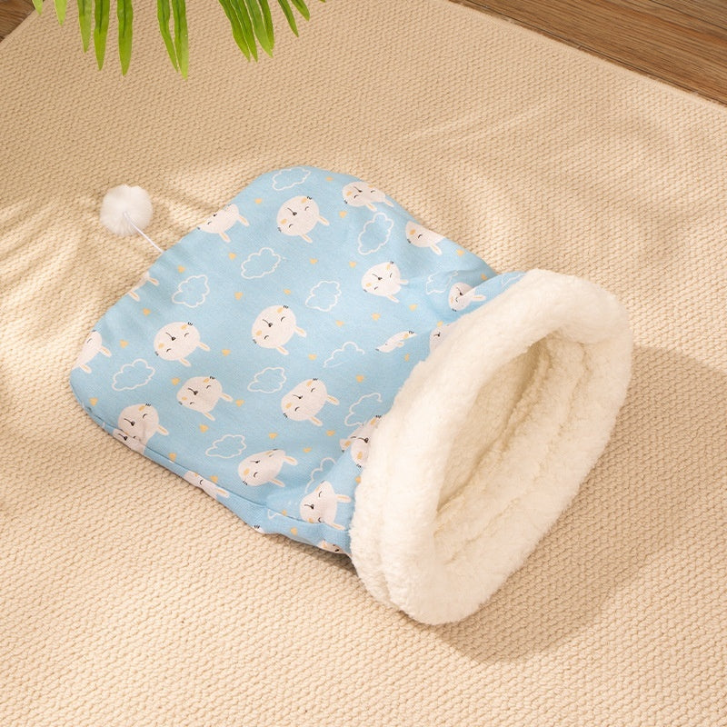Blanket Sleeping Bag Nest Cat Warm Artifact Surrounded