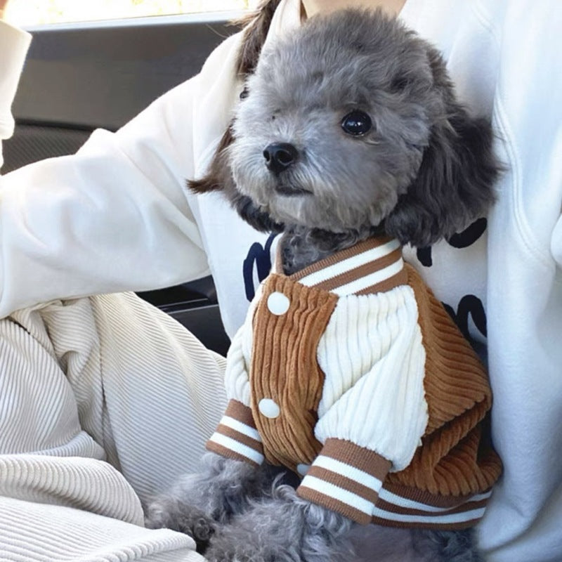 Pet Jacket Autumn And Winter Clothing Thermal Clothes